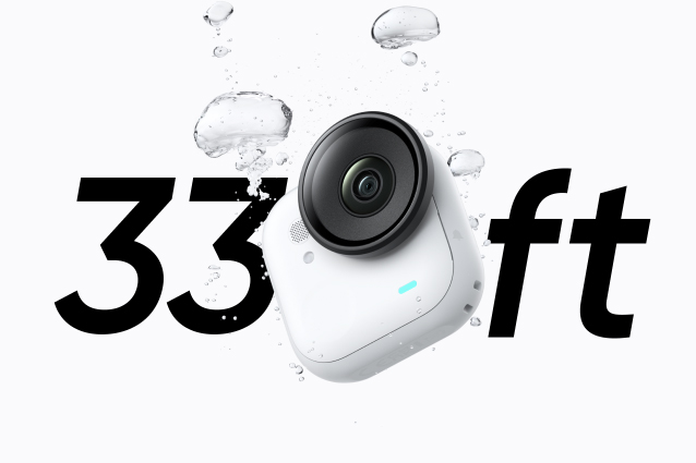 Waterproof up to 33 feet