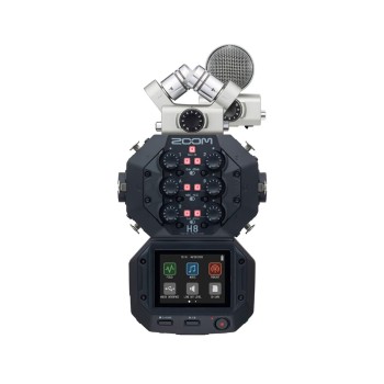 Zoom H8 8-Input / 12-Track Portable Handy Recorder