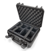 Max 300 Black Hard Case with Padded Dividers