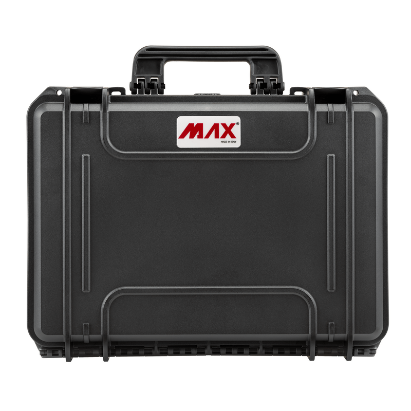 Max 430 Black Hard Case with Padded Dividers
