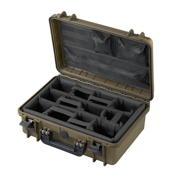 Max 430 SAHARA Hard Case with Padded Dividers