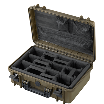 Max 430 SAHARA Hard Case with Padded Dividers