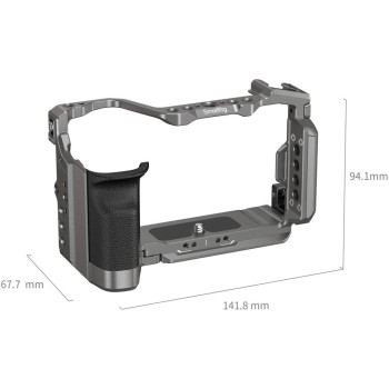SmallRig HawkLock Quick Release Cage Kit with Silicone Handle for Sony a7C II & a7CR