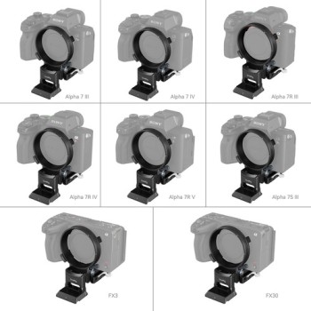 SmallRig 4244 Rotatable Horizontal-to-Vertical Mount Plate Kit for Select Sony A-Series, FX3 & FX30 Cameras