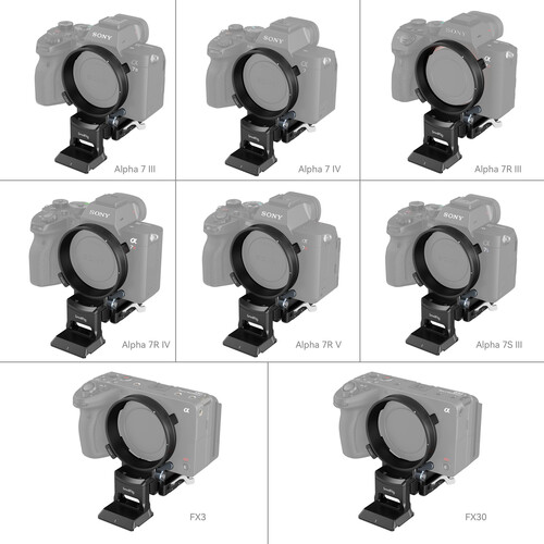 SmallRig 4244 Rotatable Horizontal-to-Vertical Mount Plate Kit for Select Sony A-Series, FX3 & FX30 Cameras