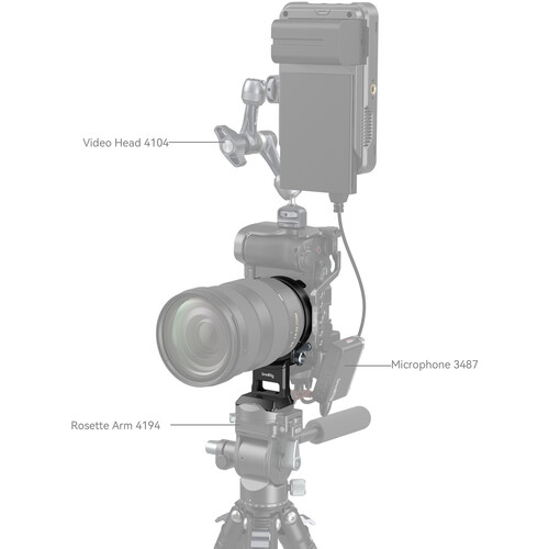 SmallRig 4424 Horizontal-to-Vertical Mounting Plate for Sony a7C II & a7CR