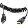 Atomos Full HDMI to Full HDMI Cable coiled 30cm