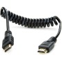 Atomos Full HDMI to Full HDMI Cable coiled 30cm