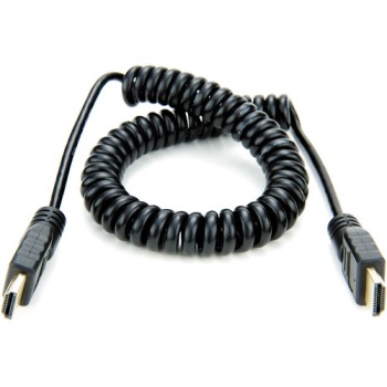Atomos Full HDMI to Full HDMI Cable coiled 50cm