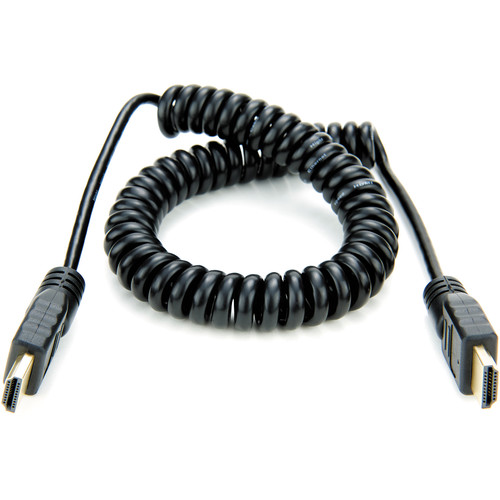 Atomos Full HDMI to Full HDMI Cable coiled 50cm