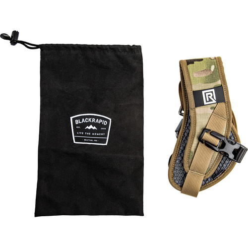 BlackRapid Sport X Camera Sling Strap Multi-Terrain Camo