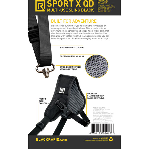 BlackRapid Sport X QD Multi-Use Sling