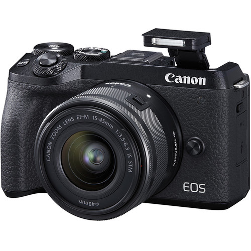 Canon EOS M6 Mark II Mirrorless with 15-45mm Lens	
