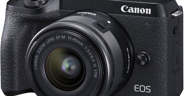 Canon EOS M6 Mark II Mirrorless with 15-45mm Lens
