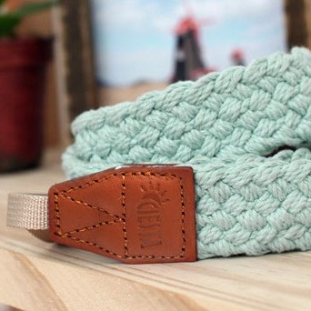 Camera Strap Vintage Blue