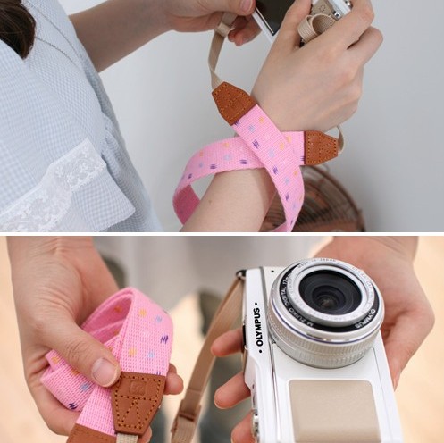 Camera Strap Peach