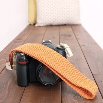 Camera Strap Cozy Orange