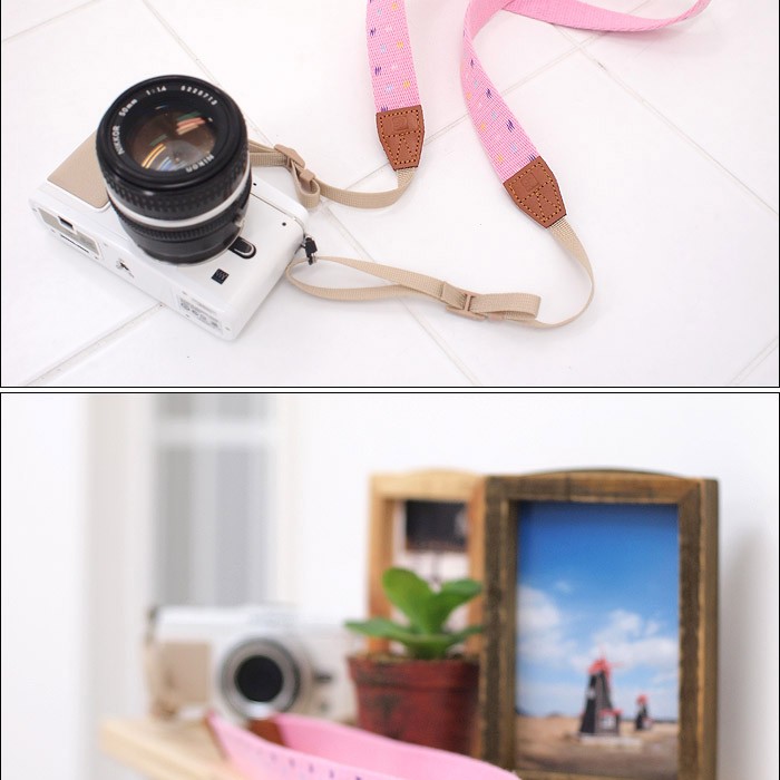 Camera Strap Peach