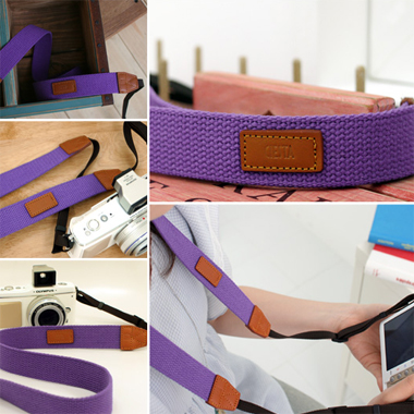 Camera Strap Grape