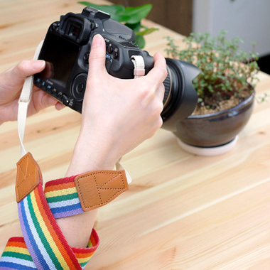 Camera Strap - Rainbow