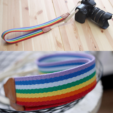 Camera Strap - Rainbow