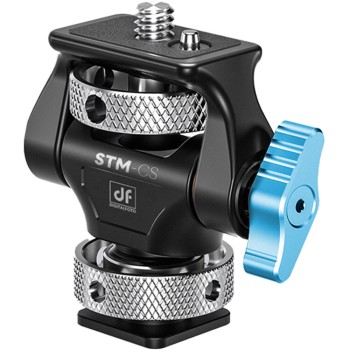DigitalFoto Solution Limited Swivel and Tilt Adjustable Monitor Mount with Cold Shoe Mount