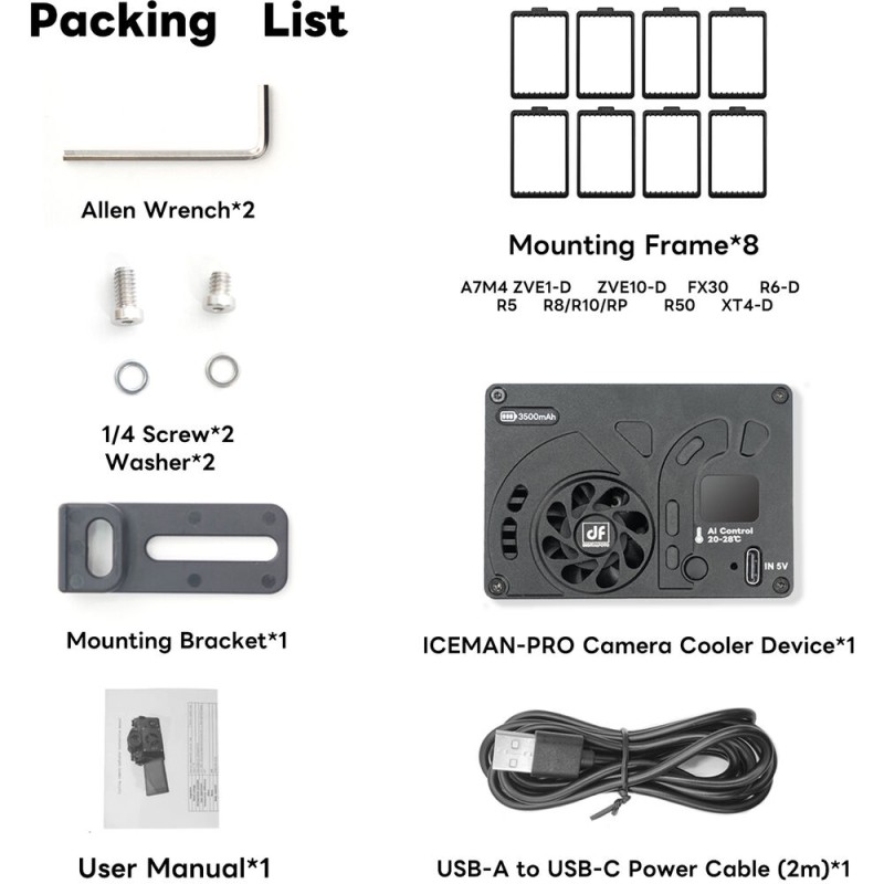 DigitalFoto Solution Limited ICEMAN PRO External Cooling Fan System