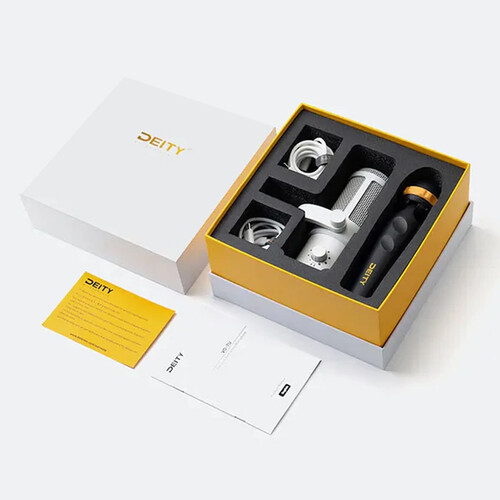 Deity Microphones VO-7U Dynamic Supercardioid USB (White)