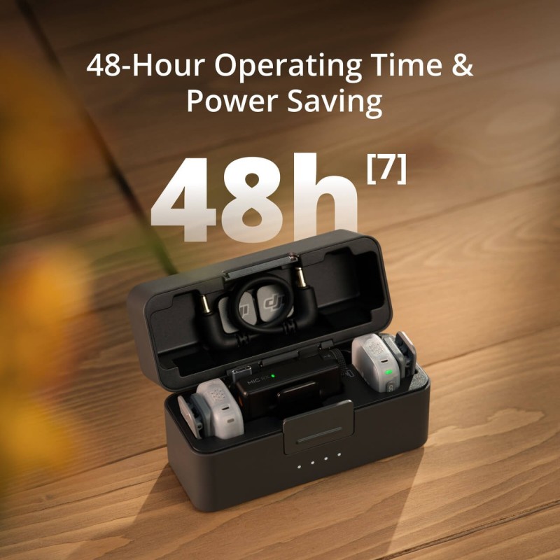 DJI Mic Mini 2 (2 TX + 1 RX + Charging Case)