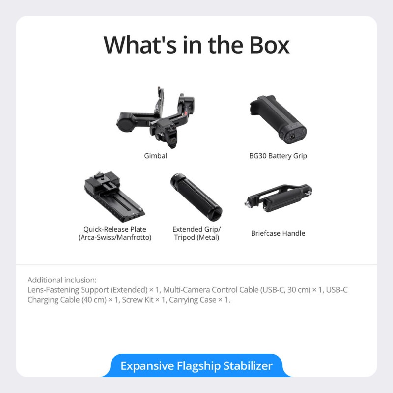 DJI RS 4 Pro Gimbal Stabilizer