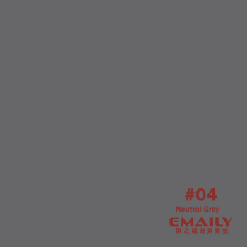 Emaily Neutral Grey #04 Background Paper 2.7m