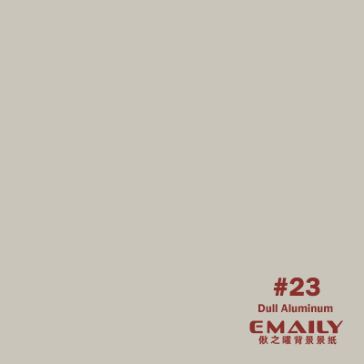 Emaily Dull Aluminum #23 Background Paper 2.7m