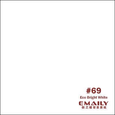 Emaily Eco Bright White #69 Background Paper 2.7m