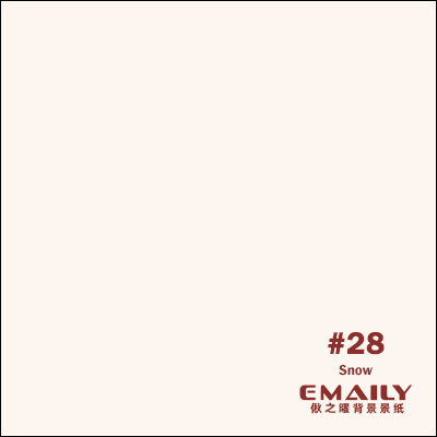 Emaily Snow #28 Background Paper 2.7m