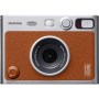 FUJIFILM instax mini EVO Hybrid Instant Camera (Brown)