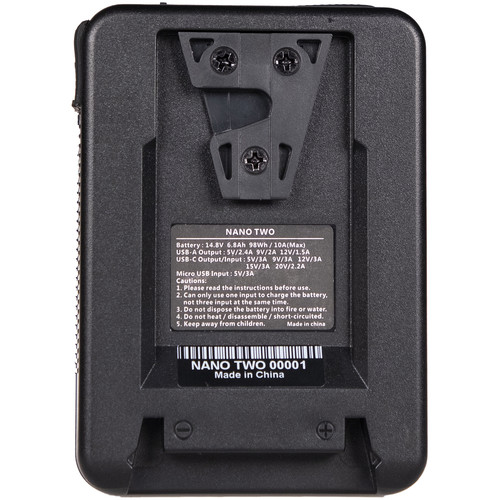 Fxlion Nano TWO Ultracompact V-Mount Battery 98Wh
