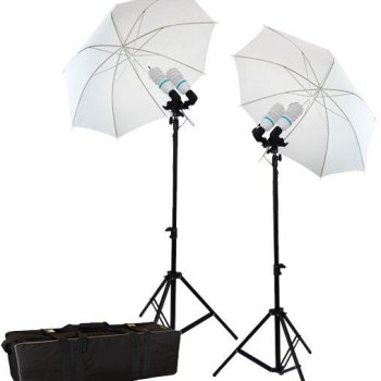 Portrait Studio Umbrella Continuous Lighting