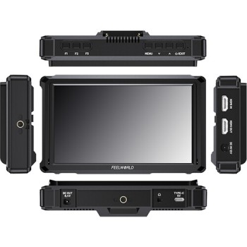 FeelWorld FW568 PRO 6" High-Bright On-Camera 4K