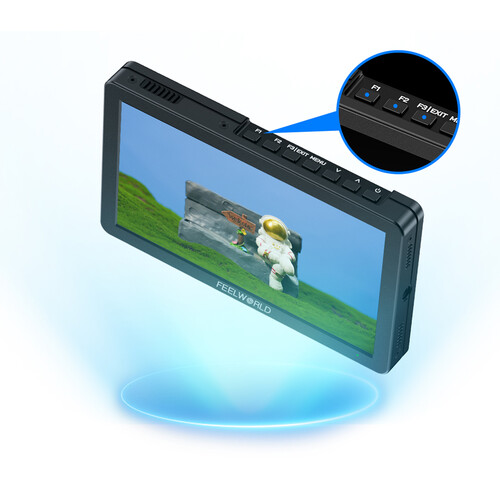 FeelWorld T6 6" 4K HDMI HD Monitor with Aluminum Housing