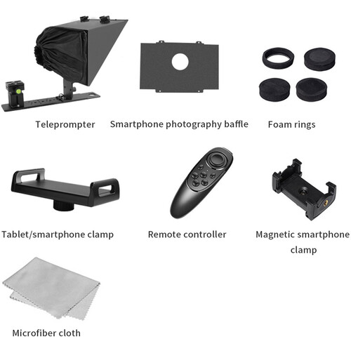 FeelWorld TP13A Teleprompter for Smartphones and Tablets