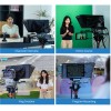 FeelWorld TP16 Folding Teleprompter with Remote Control for Tablets