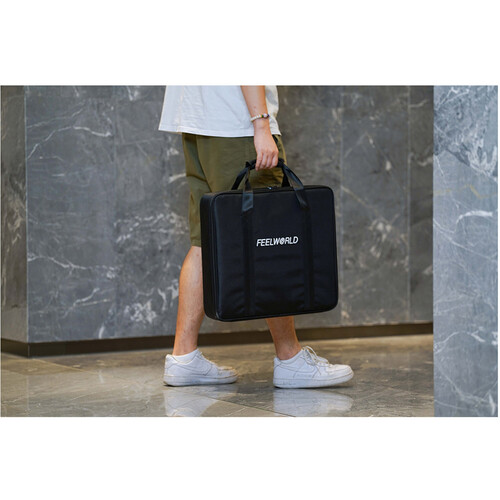 FeelWorld TP16 Folding Teleprompter with Remote Control for Tablets