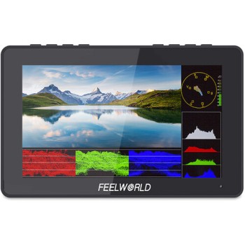 FeelWorld F5 Pro V4 5.5" 4K HDMI IPS Touchscreen Monitor with LED Fill Light