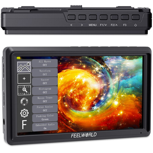 FeelWorld FW568 V3 On-Camera Monitor