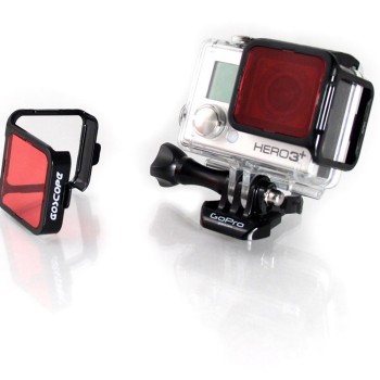 GoScope Red Filter for GoPro Hero3+ & Hero4  (DIVE HOUSING) - 40M