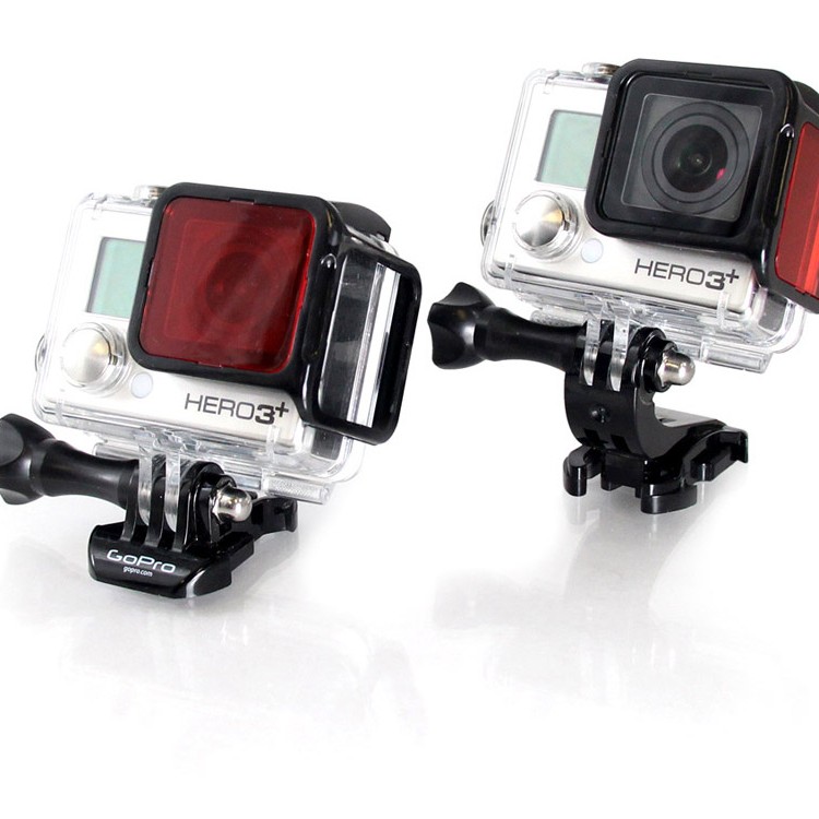 GoScope Red Filter for GoPro Hero3+ & Hero4  (DIVE HOUSING) - 60M