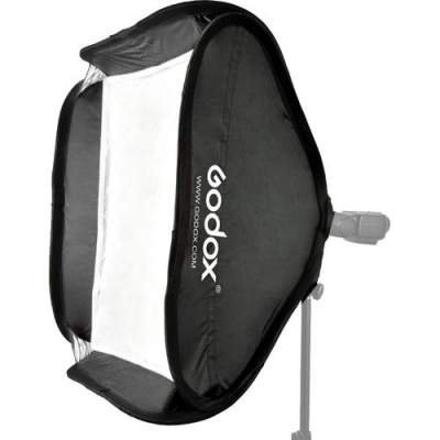 Godox S-Type bracket + Softbox + Bag 50 X 50 CM