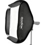 Godox S-Type bracket + Softbox + Bag 50 X 50 CM
