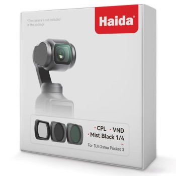 Haida NanoPro Magnetic Filter Kit for DJI Osmo Pocket 3 and 4 (3-Pack)
