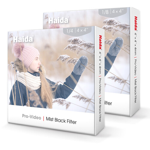 Haida V-PRO Series Mist Black Filter (4 x 4", 1/8)